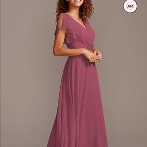 David’s bridal Chianti brides maid dress